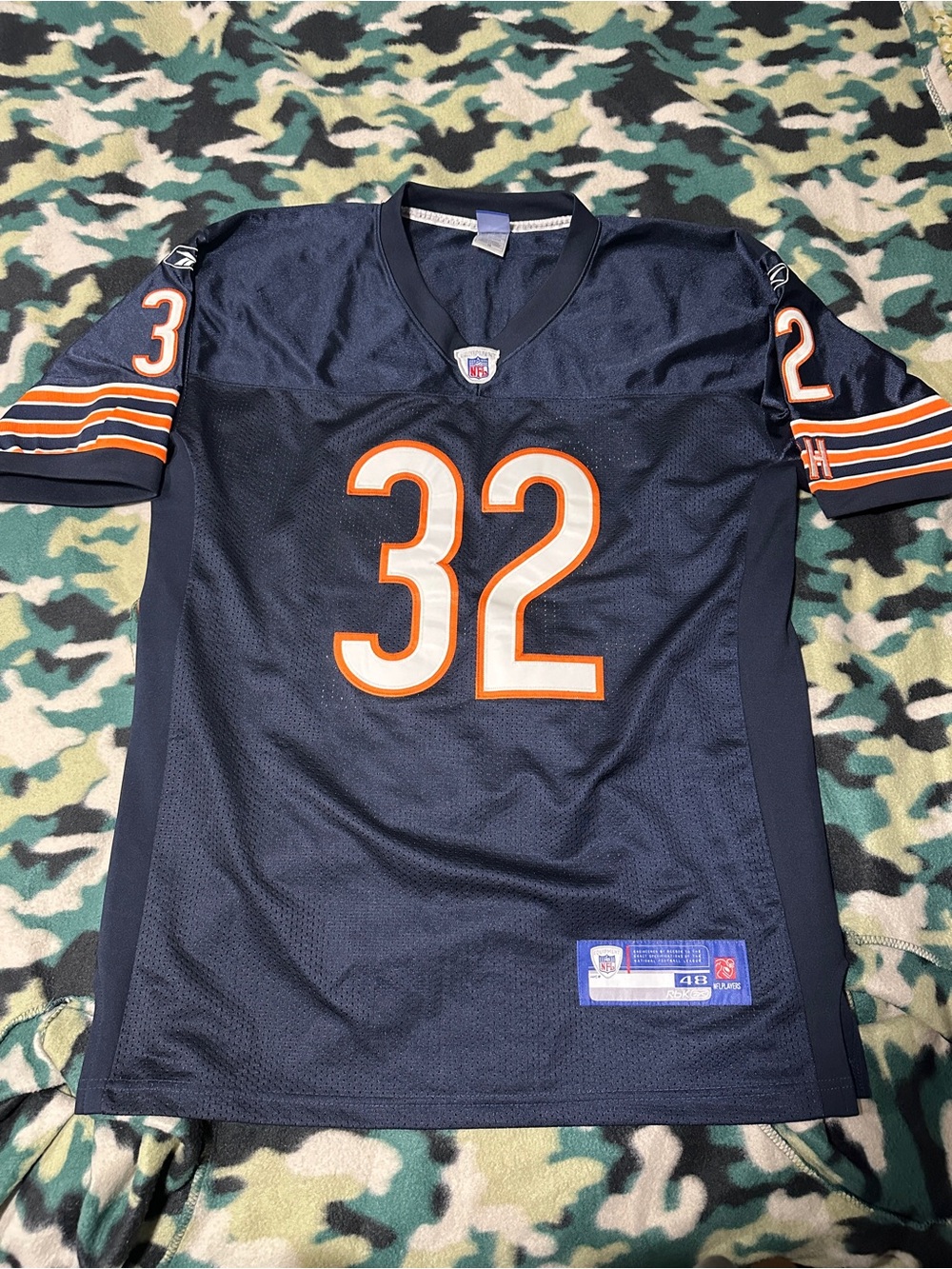 Reebok Cedric Benson #32 Chicago Bears Jersey